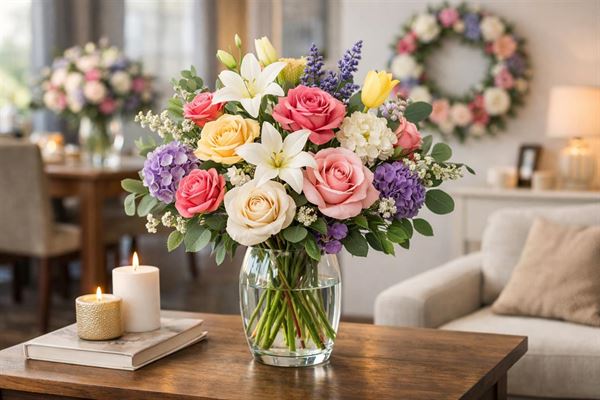 Kunstige helårsbuketter - en tidløs dekoration til ethvert hjem