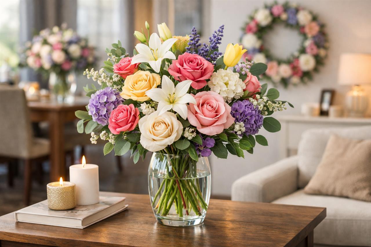Kunstige helårsbuketter - en tidløs dekoration til ethvert hjem