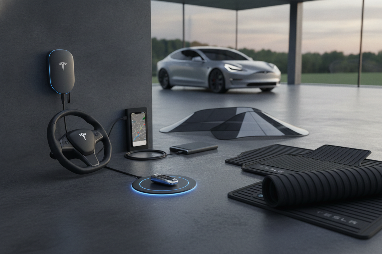 Opgrader din køreoplevelse med det bedste Tesla udstyr